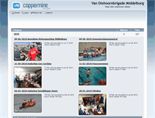 Tablet Screenshot of fotoboek.vandixhoornbrigade.nl